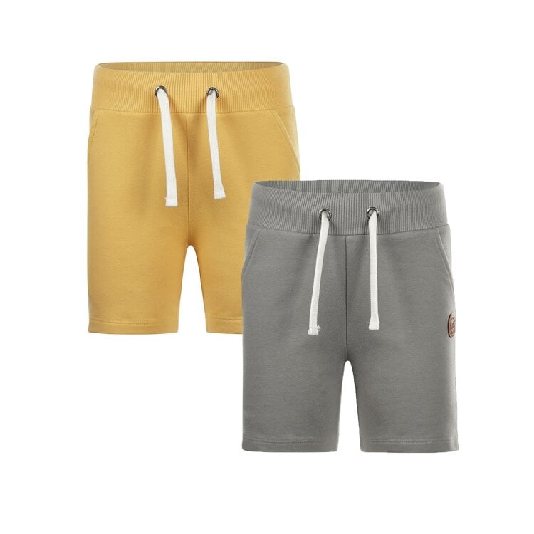 Koko Noko, set shorts grijs geel