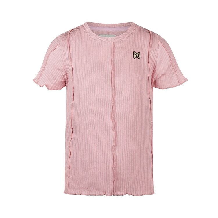 Koko Noko, t-shirt roze rib