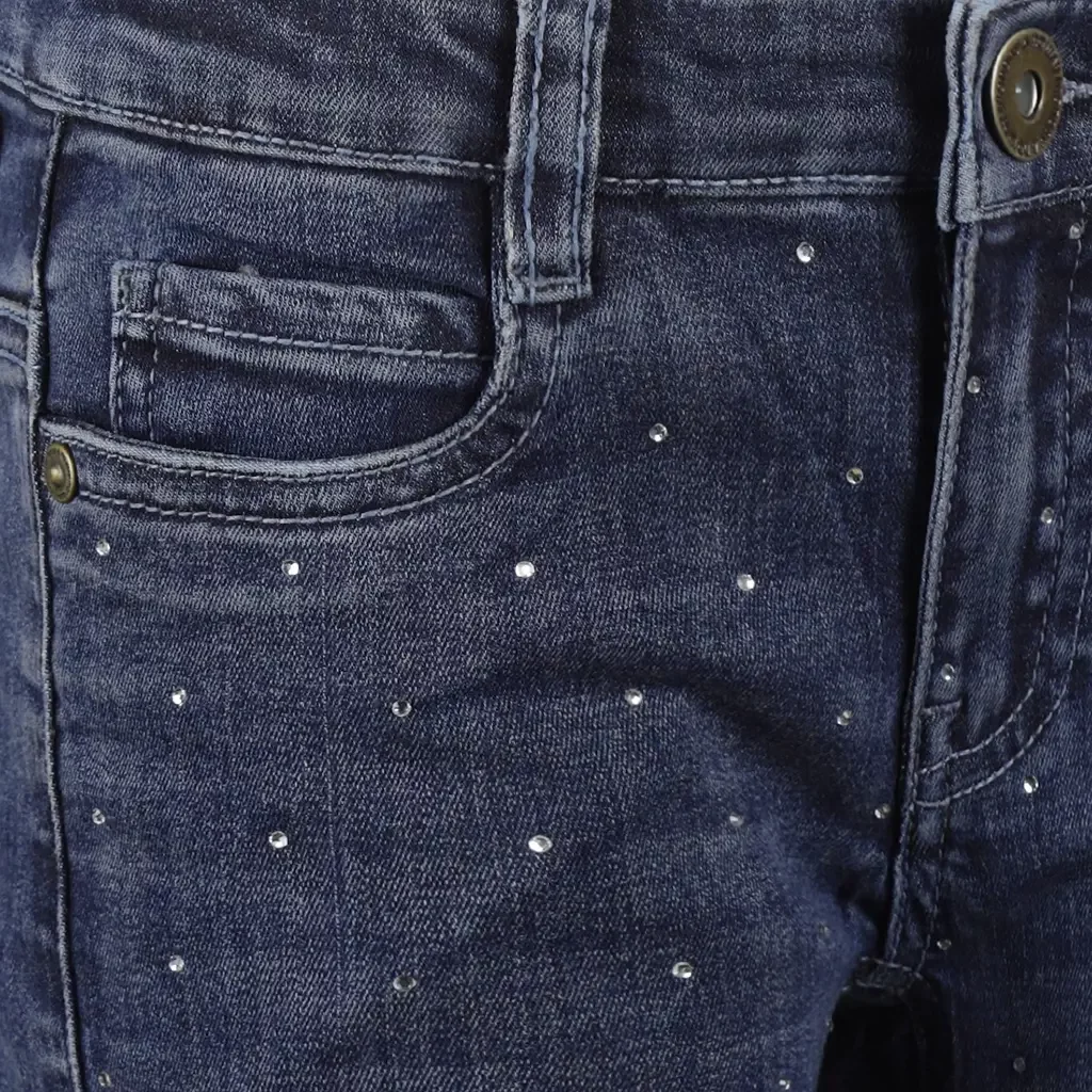 No Way Monday, strass jeans